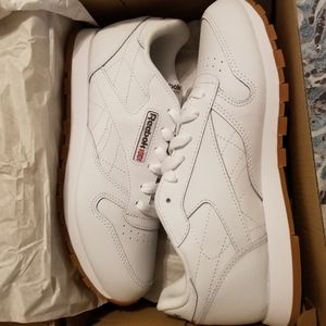 Reebok Classic Leather Junior Sneaker Big Kid 5